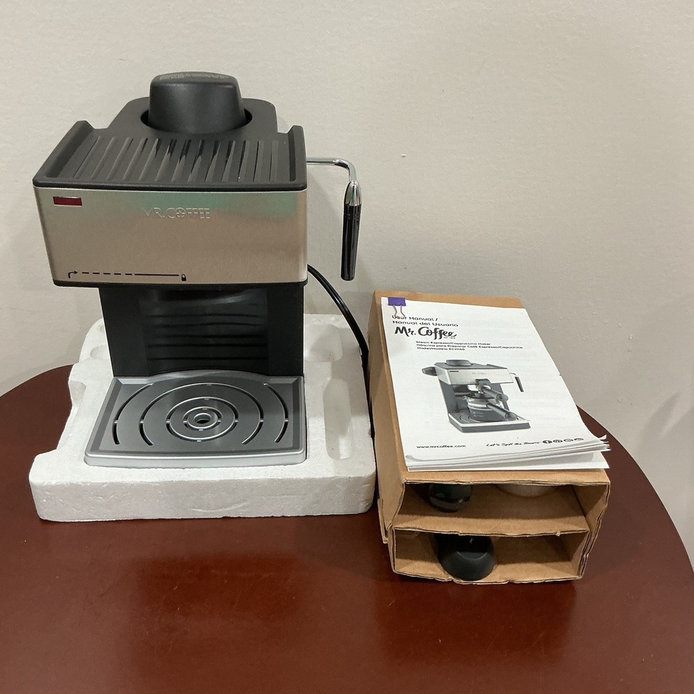 NEW Mr. Coffee Steam Espresso & Cappuccino Maker Model ECM160